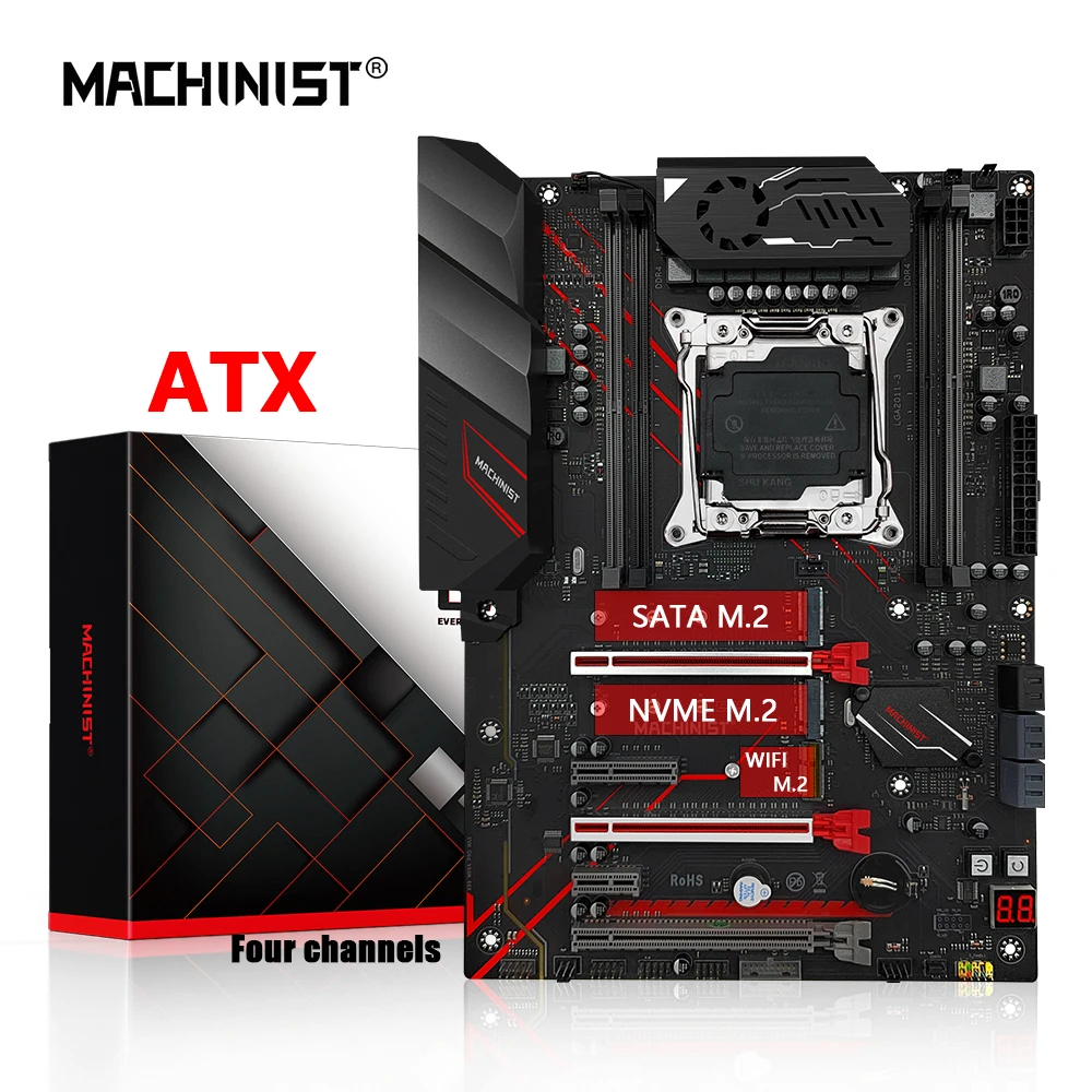 

MACHINIST MR9A PRO MAX X99 motherboard LGA 2011-3 supports Xeon E5 2670 V3 2690 V4 series CPU processor DDR4 RAM memory NVME M.2