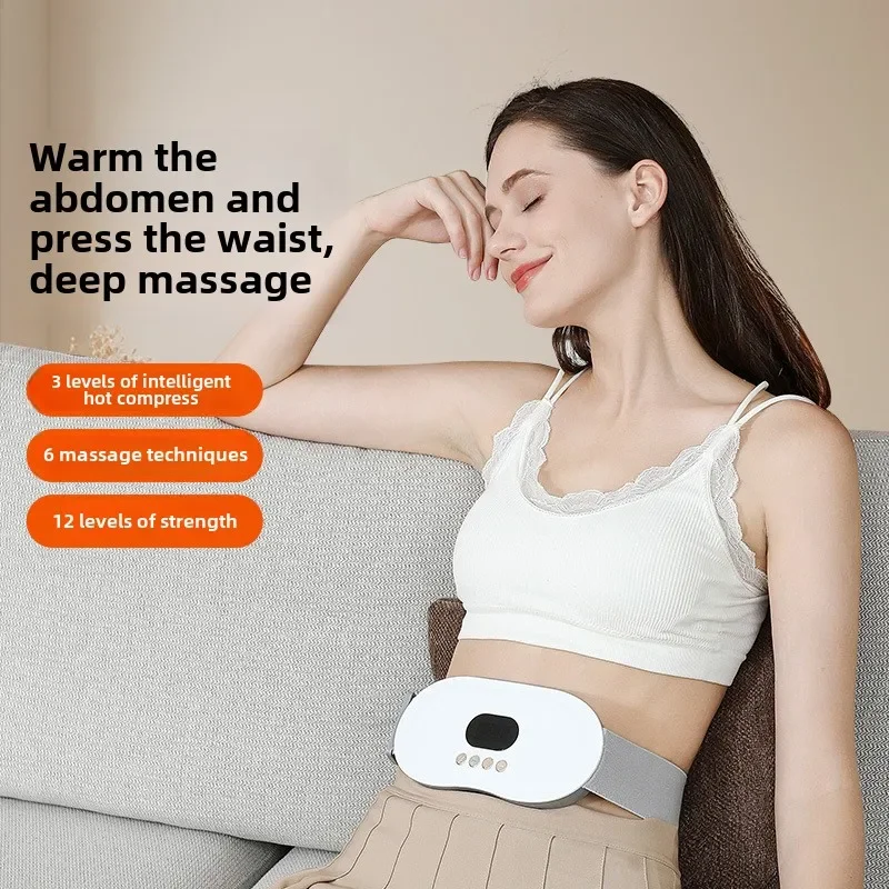 رائجة البيع مُدلك قطني نبض التدفئة آلام الظهر سلالة حزام خصر مميز في المنزل الساخن ضغط التدليك التصحيحي