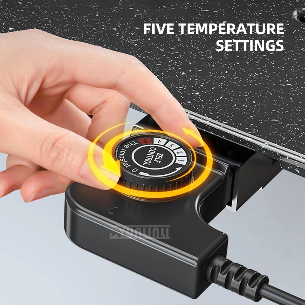 

Household Electric Grill Pan Outdoor Iron Plate Barbecue Oven Portable Frying Kitchen Appliance