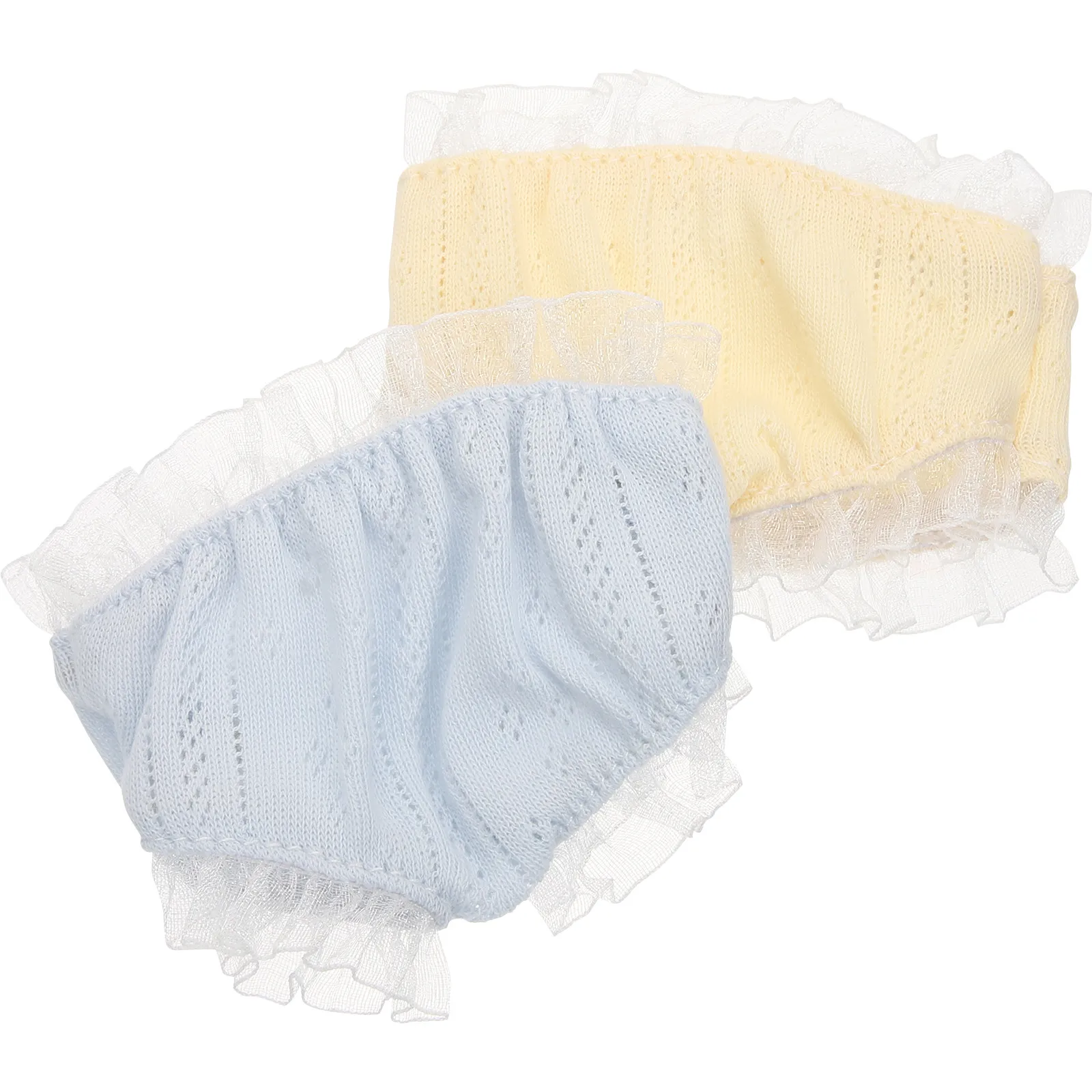 

2Pcs Mini Underwear for Reusable Cloth Diapers Simple Style Dress Up Game Kids Development Pretend Play Accessories