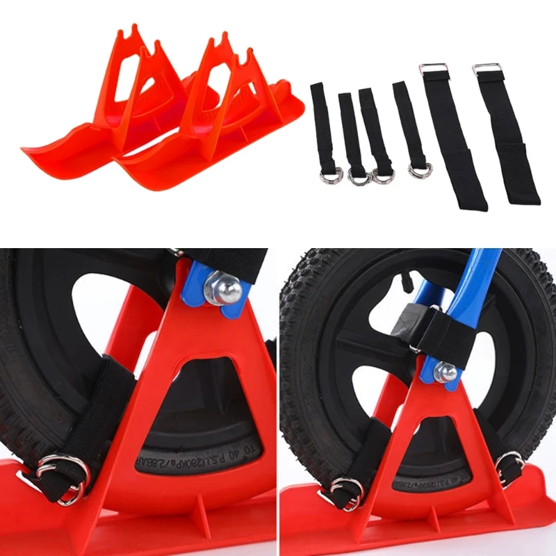 Ski Plate Wheelblades Sled Skiing Board Beach Skateboard Snow Scooter Sled