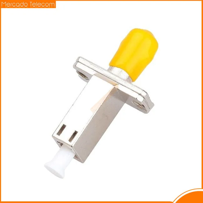 

5pcs LC-ST fiber optic adapter ST-LC hybrid adapter metal LC ST single-mode FTTH coupler connector IL 0.3dB