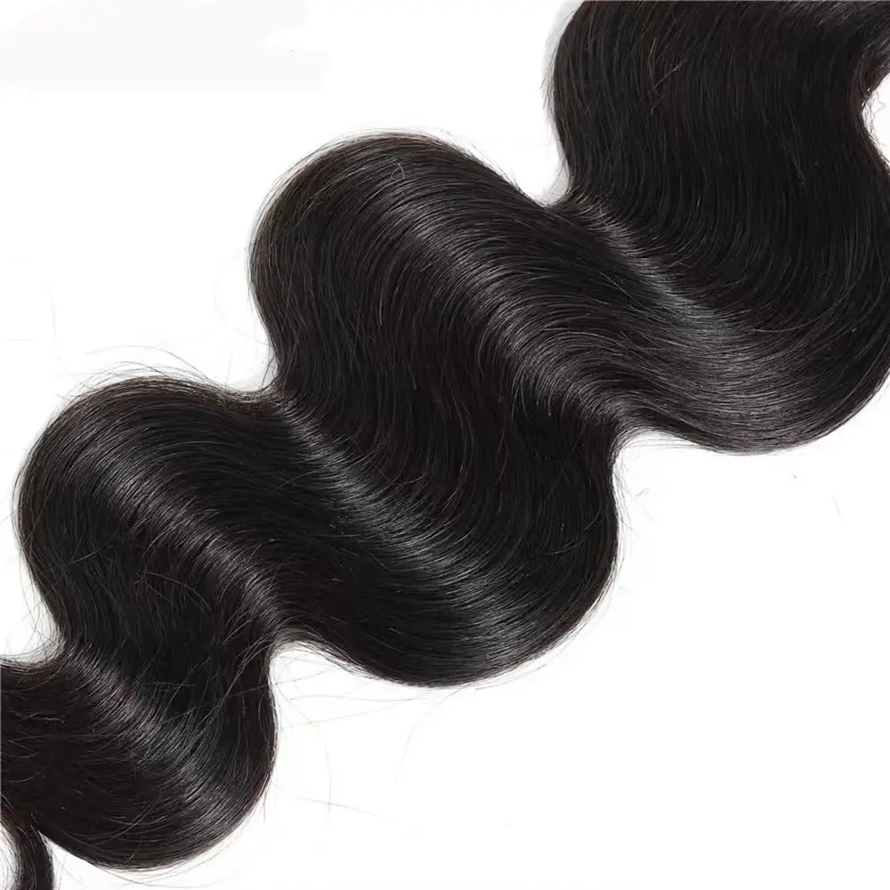 Bundels van echt haar 16 18 20 inch Body Wave-bundels Echt haar 100% onverwerkt Braziliaans maagdelijk haar