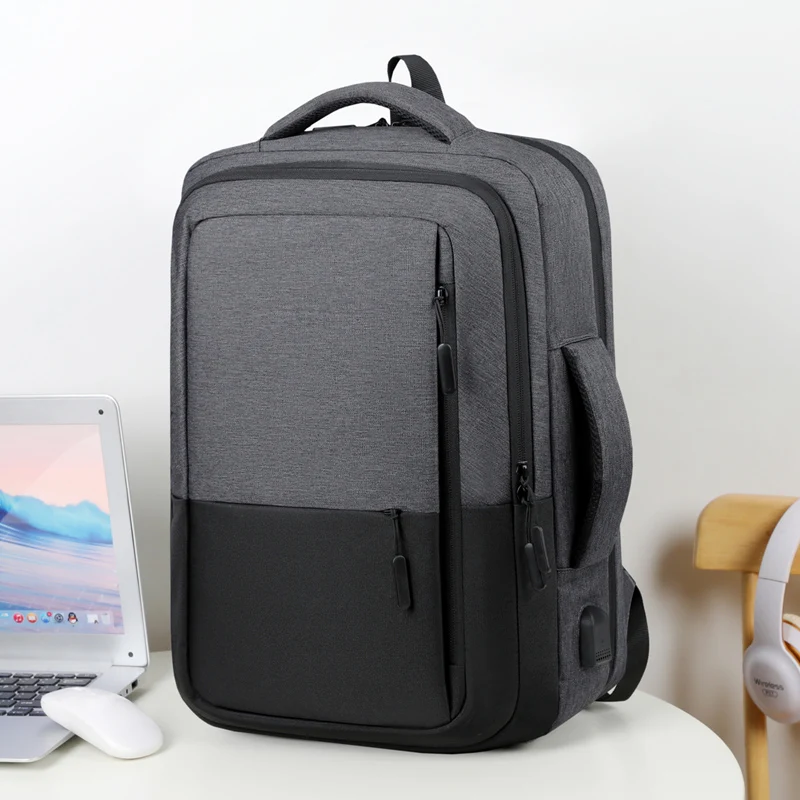 15.6 Laptop Backpack  Male Mochila Waterproof USB Charging Business Anti Theft College Travel School Backpack For Men Mochila