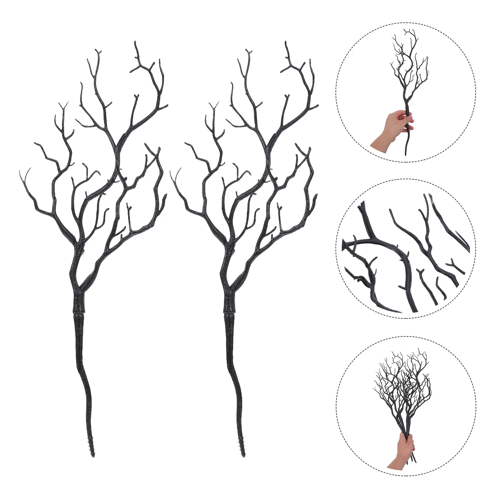 

Artificial Simulation Coral Branch Dried Coral Decoration for Aquarium Fish Tank Home Wall Decorative Realistic Seaweed Branch