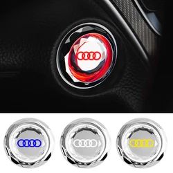 2024 For Audi TT Q2 Q3 Q5 Q7 Q8 A3 A4 A5 A6 A7 R8 One Click Start Trim Cover Engine Ignition Start Stop Button Protective Cover