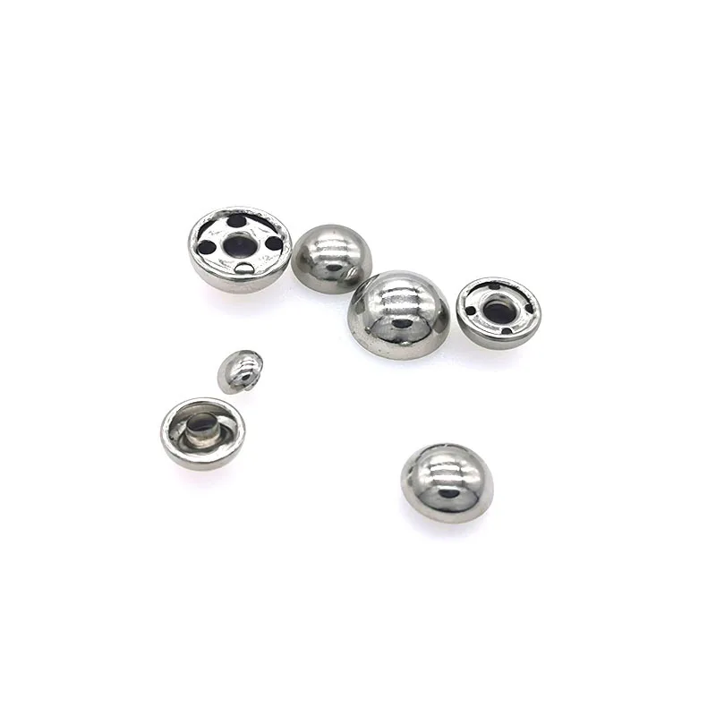 

Mushroom Dome Bolt Round Head Punk Metal Nail Cloth Button DIY Strap Rivets For Luggage Clothes Bag Shoes