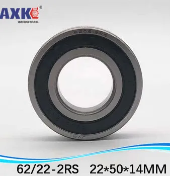 

Deep Groove Ball Bearing High Quality Non-standard Bearing 62/22 62/22-2RS 22*50*14 Mm Inch Bearing AXK Steel Ra 0.8 Machinery