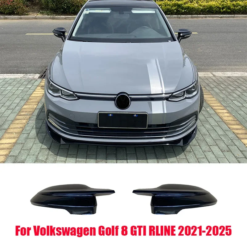 For Volkswagen Golf 8 GTI RLINE PRO 2021 2022 2023 2024 2025 Rear view mirror protective cover ABS material modification part