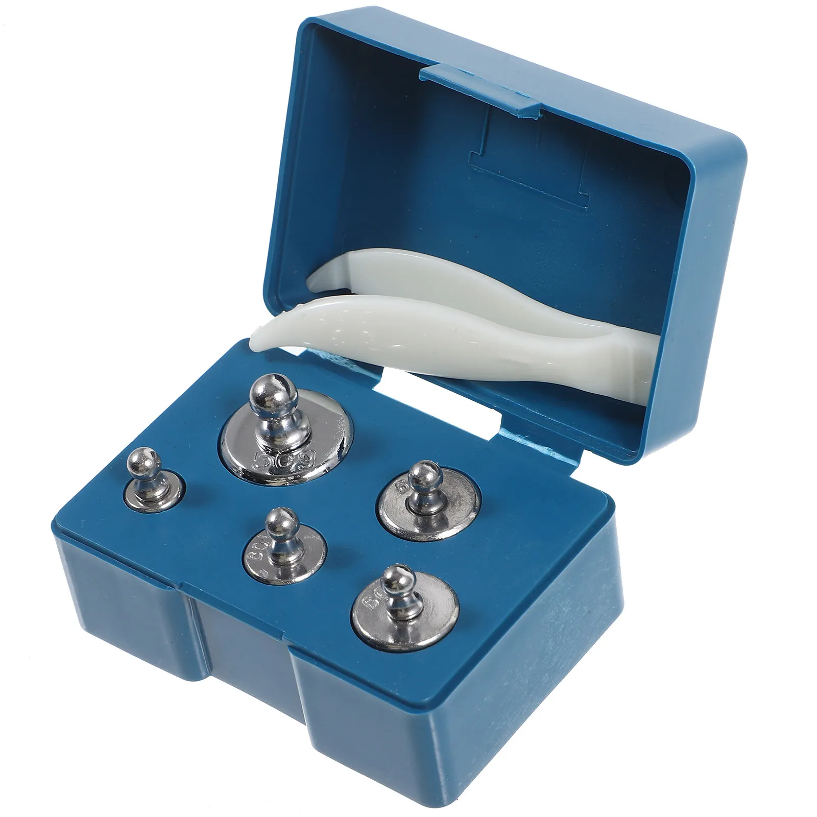 1 Set Calibration Weights Kit 100G 50G 20G 10G 5G 2G 1G Metal Weight For Laboratory Industrial