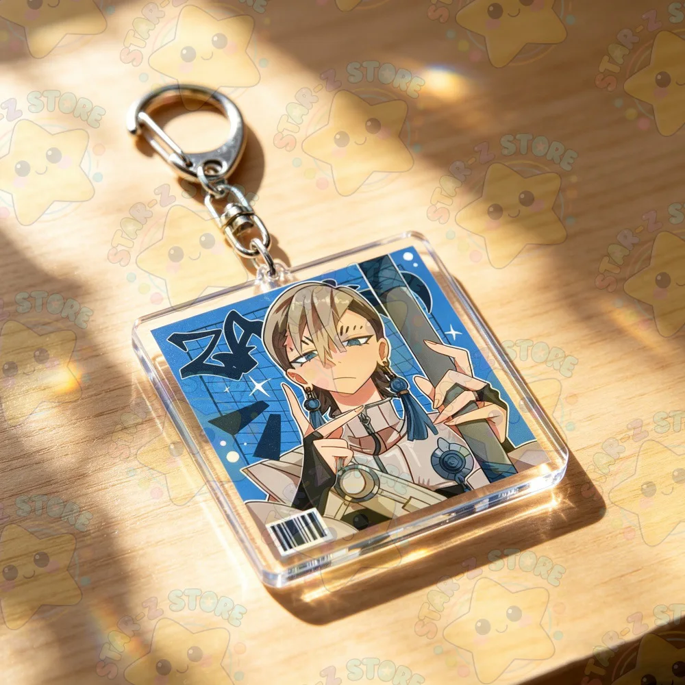 Gachiakuta Keychain Accessories Bag Anime Zanka Jabber Keyrings Jewelry Manga Fans Gifts