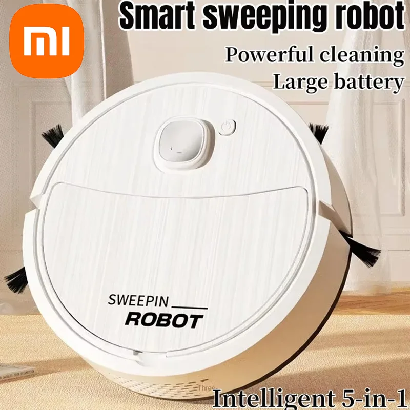 Xiaomi New 5-In-1 Smart Robot Cleaner Sweeping Suction Mopping Cleaning Machine Home Appliance Kitchen Robots Wireless Cleaner