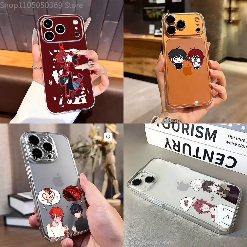 

Zeno Remake Phone Case For iPhone 7,17,16,15,14,13,12,11 Pro,Max,Plus,XR,Mini,E Clear Full-coverage Soft Cover