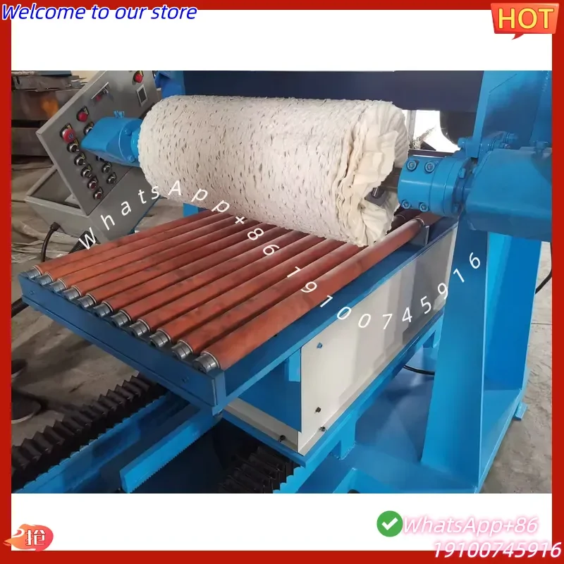 CE Certification Round Tube Sanding Polishing Machine Pipe Thickness Setting Grinding for Aluminum SS Iron Copper Pipe