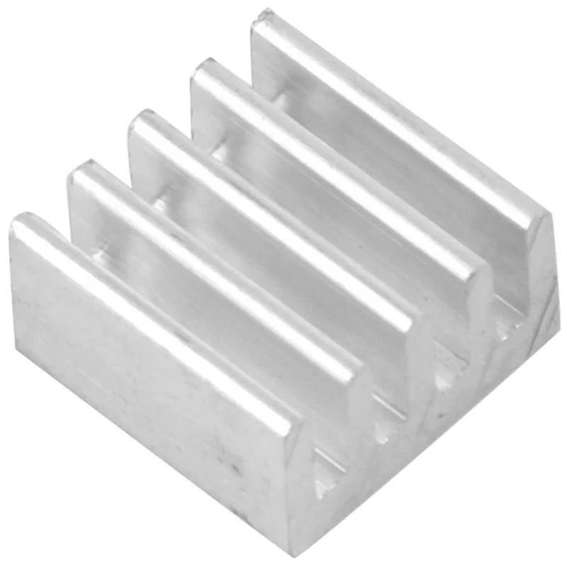 B50B-100W + 100W アンプ TDA7498 クラス D アンプサブウーファー組み立てボードモジュール 50 個 9X9x5mm ミニアルミヒートシンク付き