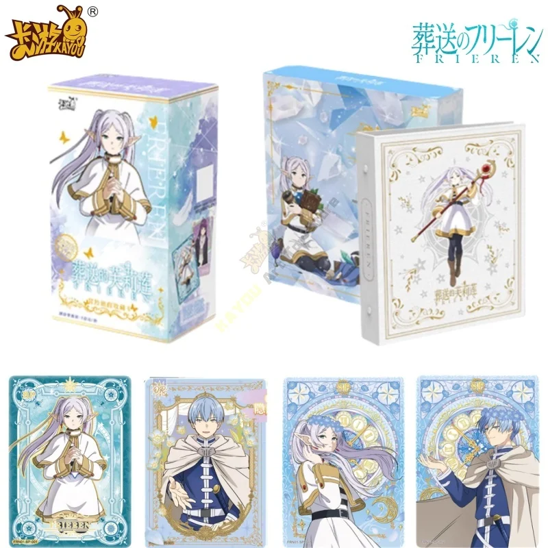 

KAYOU Genuine Frieren: Beyond Journey's End Cards Fantasy Anime Protagonist Character Adventure Trading Cards Kids Toys Gifts