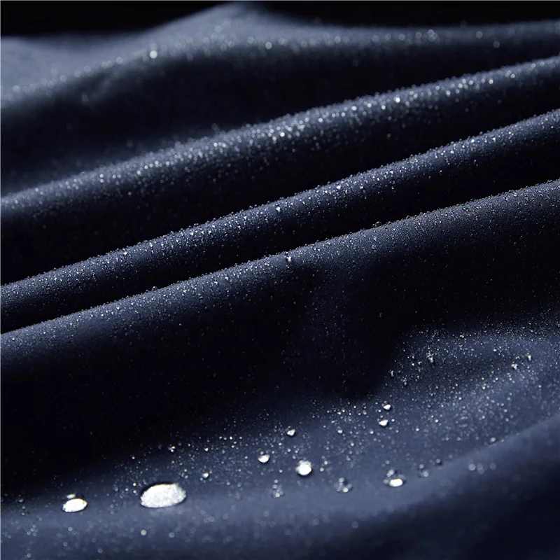 سترة رجال الأعمال الكاجوال 3 في 1، معطف مقاوم للماء بدون خياطة للتنقل في الحضري، 360 درجة °   تصميم مقاوم للرياح مع بطانة حرارية