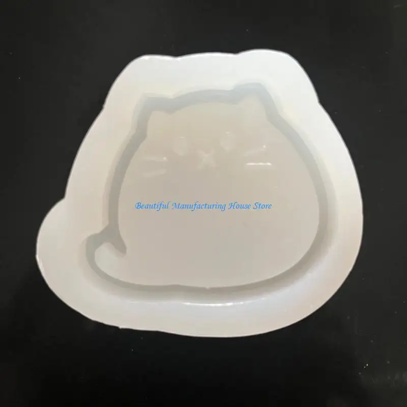 

E56A DIY Bear Silicone Mold DIY Keychain Pendant Epoxy Resin Molds Jewelry