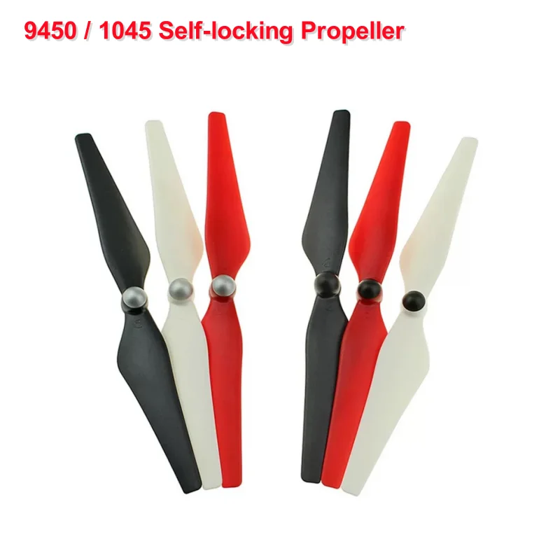 2Pairs Propellers 9450/1045 zelfsluitende Aanscherping Propeller 2212/2216 Voor RC Antenne Model Meerdere rotoren Drone Paddle Onderdelen