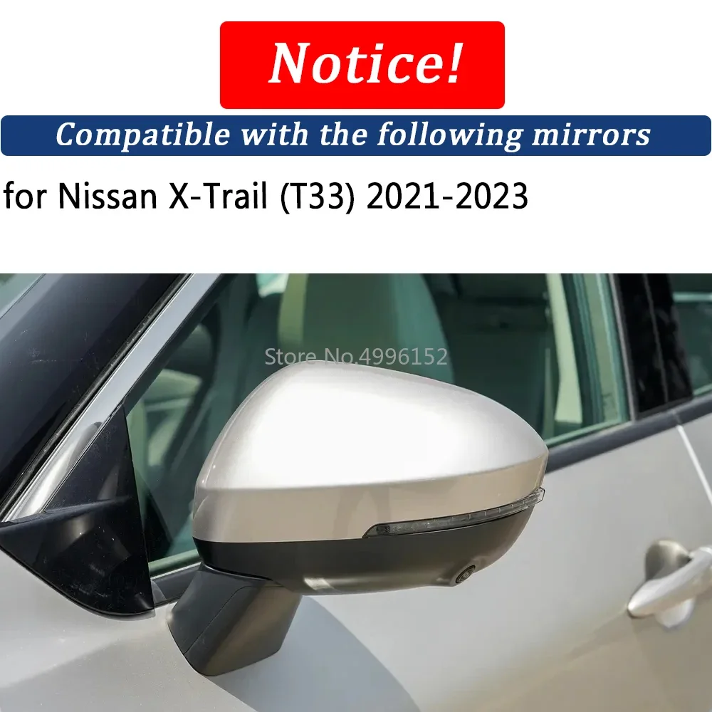 For Nissan X-Trail T33 2021-2024 Car Side Mirror Folding Kit Rearview Mirror Folding Motor Engine Electric Power Mirror Fold