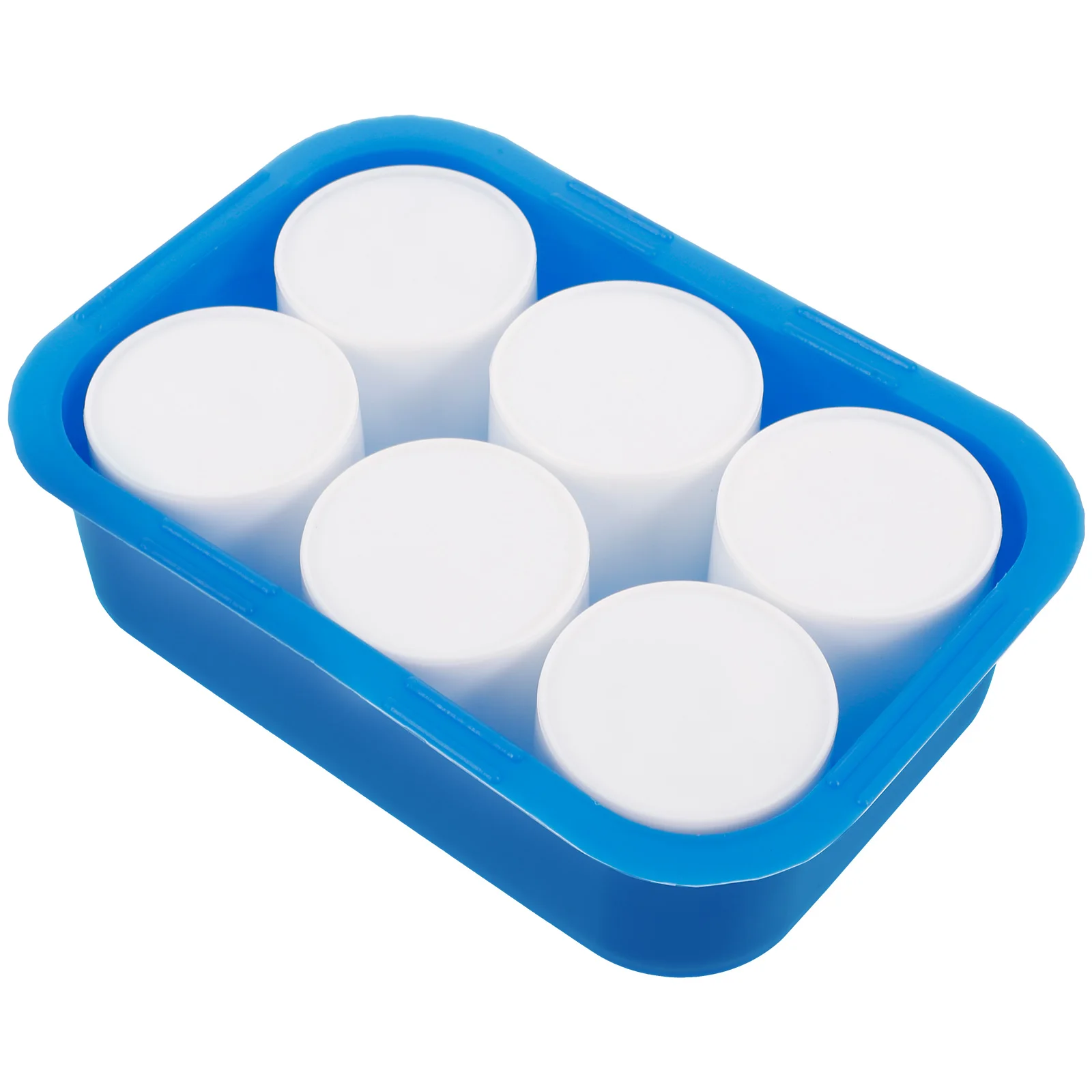 

1 set 6 Grids Watercolor Paint Box Durable Plastic Keeps Colors Fresh Empty Palette Tool Portable Case Storage Solution
