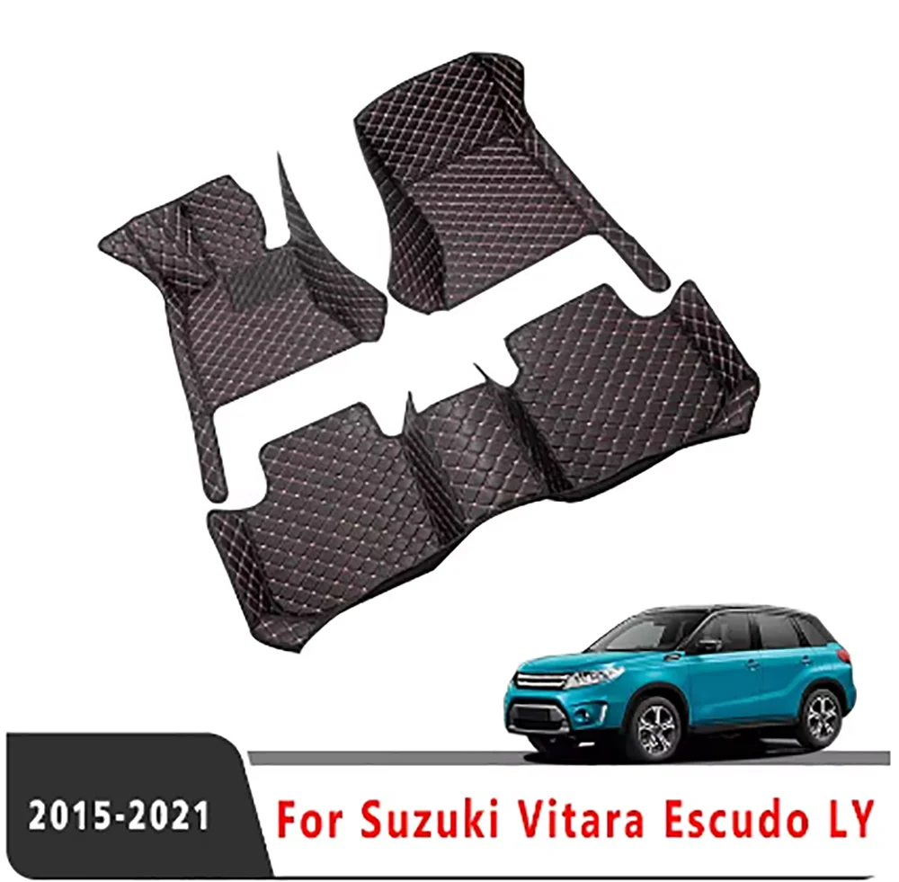 Carpets Car Floor Mats For Suzuki Vitara Escudo LY 2023 2022 2021 2020 2019 2018 2017 2016 2015 Auto Interiors Accessories Rugs