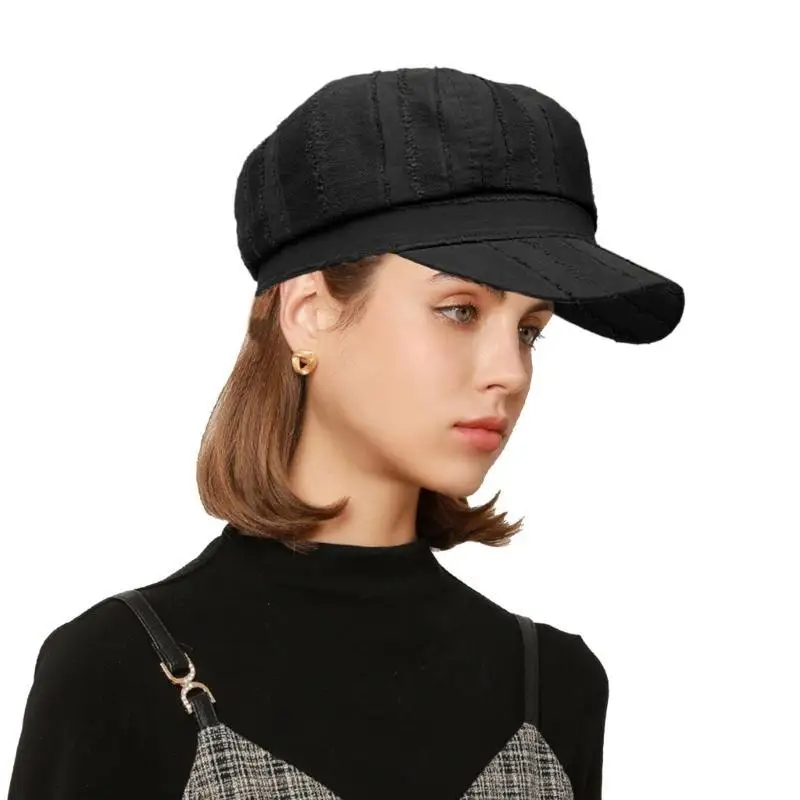 قبعة بيريه للفتيات 39BB لطيفة لرسام الثقافة الفرعية قبعة احتفالية للخريف والصيف #3