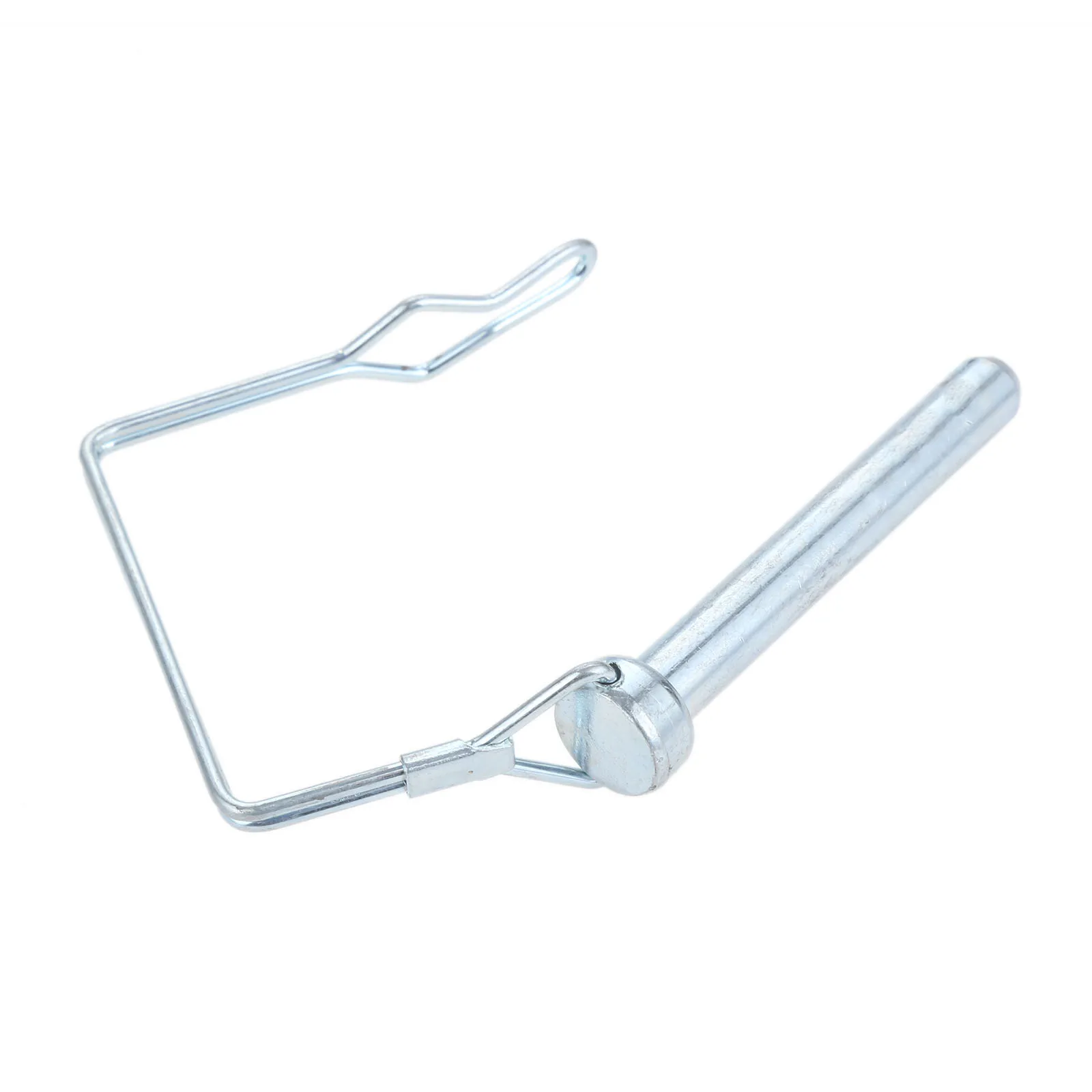 2PCS Square Steel Safety Coupler Pin Retainer Shaft Locking Pin For Trailers Lawn Bicycle Stroller Cargo Boat Wagons M9.5*70mm