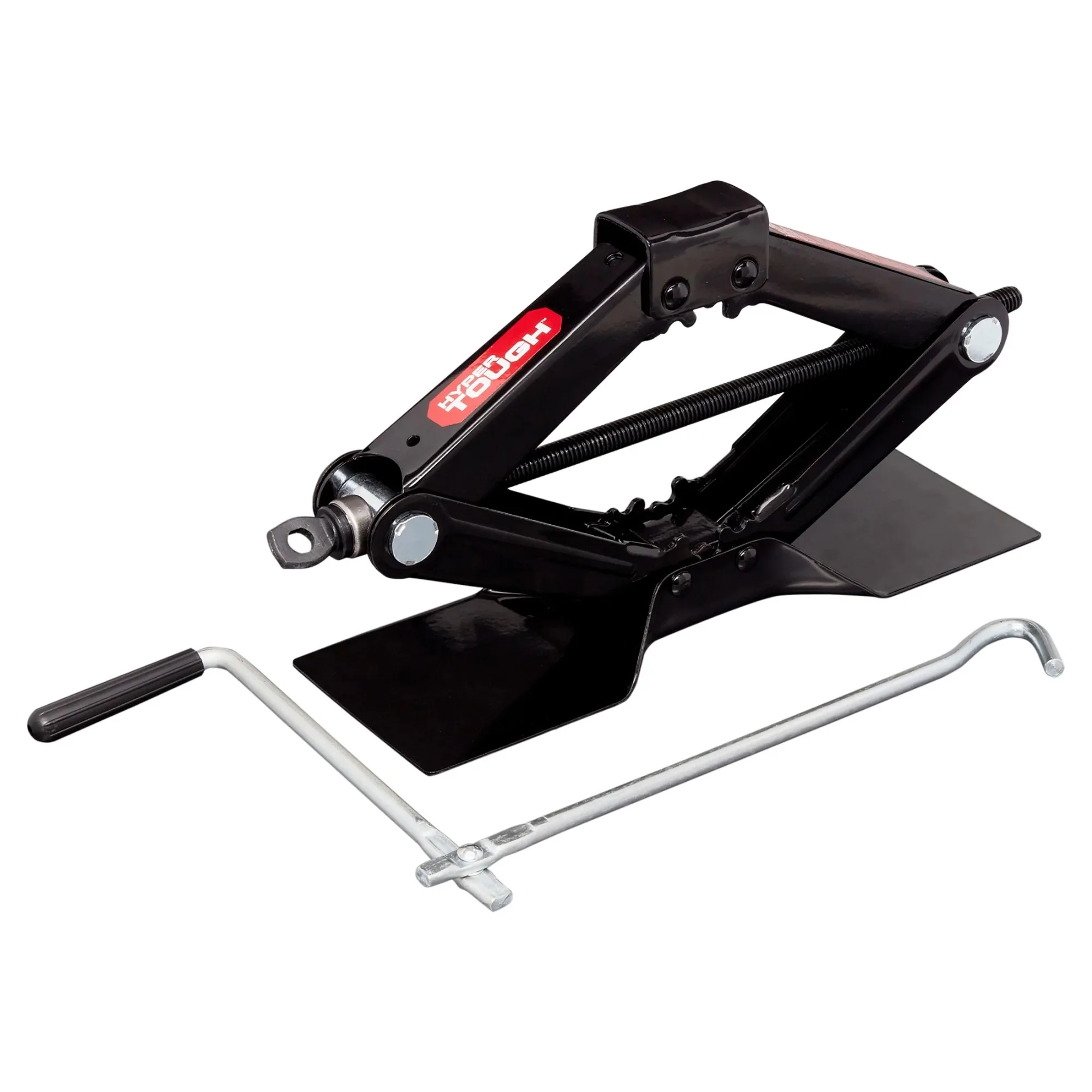 

Lifting Scissor Jack, 1.5 Ton Black,Constructed of heavy duty steel