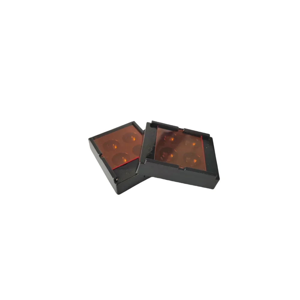 4-Slot Dental Resin Shade Light Box - Composite Resin Mixing Well with Light-Proof Storage Case for Dental Laboratory Procedures
