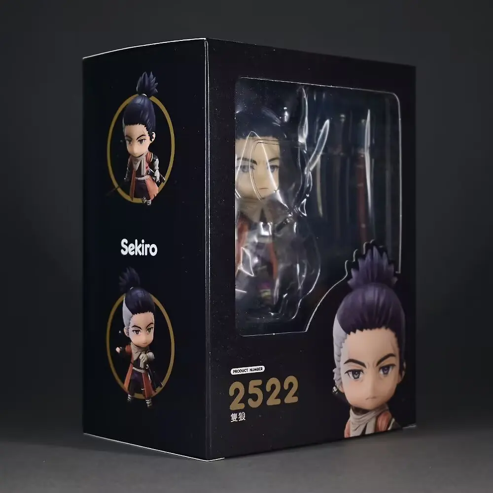 Mercancía del Juego Sekiro: Shadows Die Twice - Figura de Acción Nendoroid Chibi en Caja, Modelo de Adorno de 10 cm