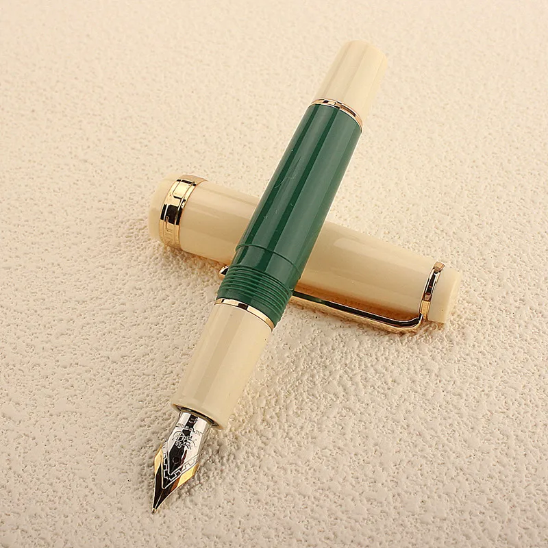 JINHAO 82 Mini Cute Short Fountain Pen EF F M Nib Business Office School Supplies Ink Pens