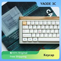 FBB Original Keycap T52 Minimalist Braun Style Bauhaus Thermal Sublimation PBT 152 Keys Mechanical Keyboard Customized Key Cap