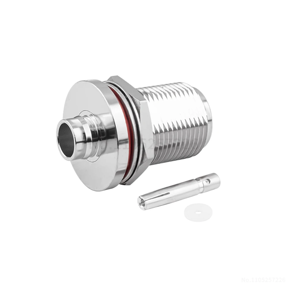 N-KYB5 N-type wall-mounted welded RG401/250 semi-flexible/semi-rigid 5-wire N-KYB-5 low-standing-wave connector (1 pcs)