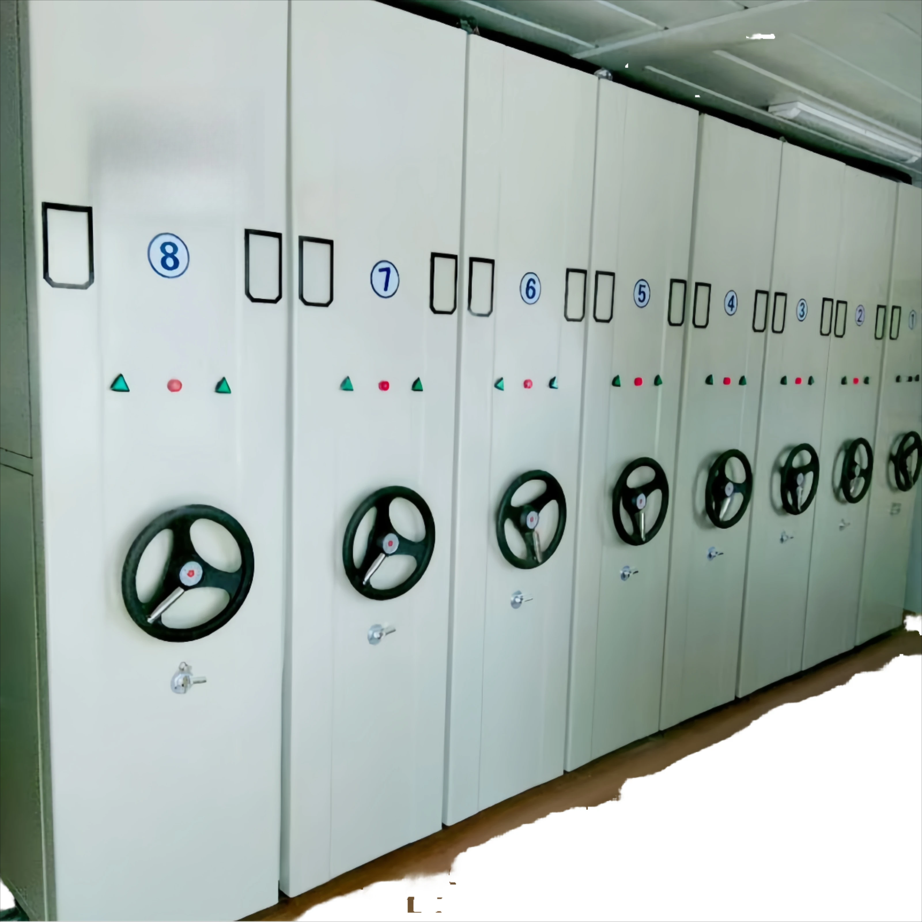 

Modern Steel Sliding Cabinet Mobile Compactor Shelving Office Filing Storage Movable Archive Compactor Metal Storage Shelves