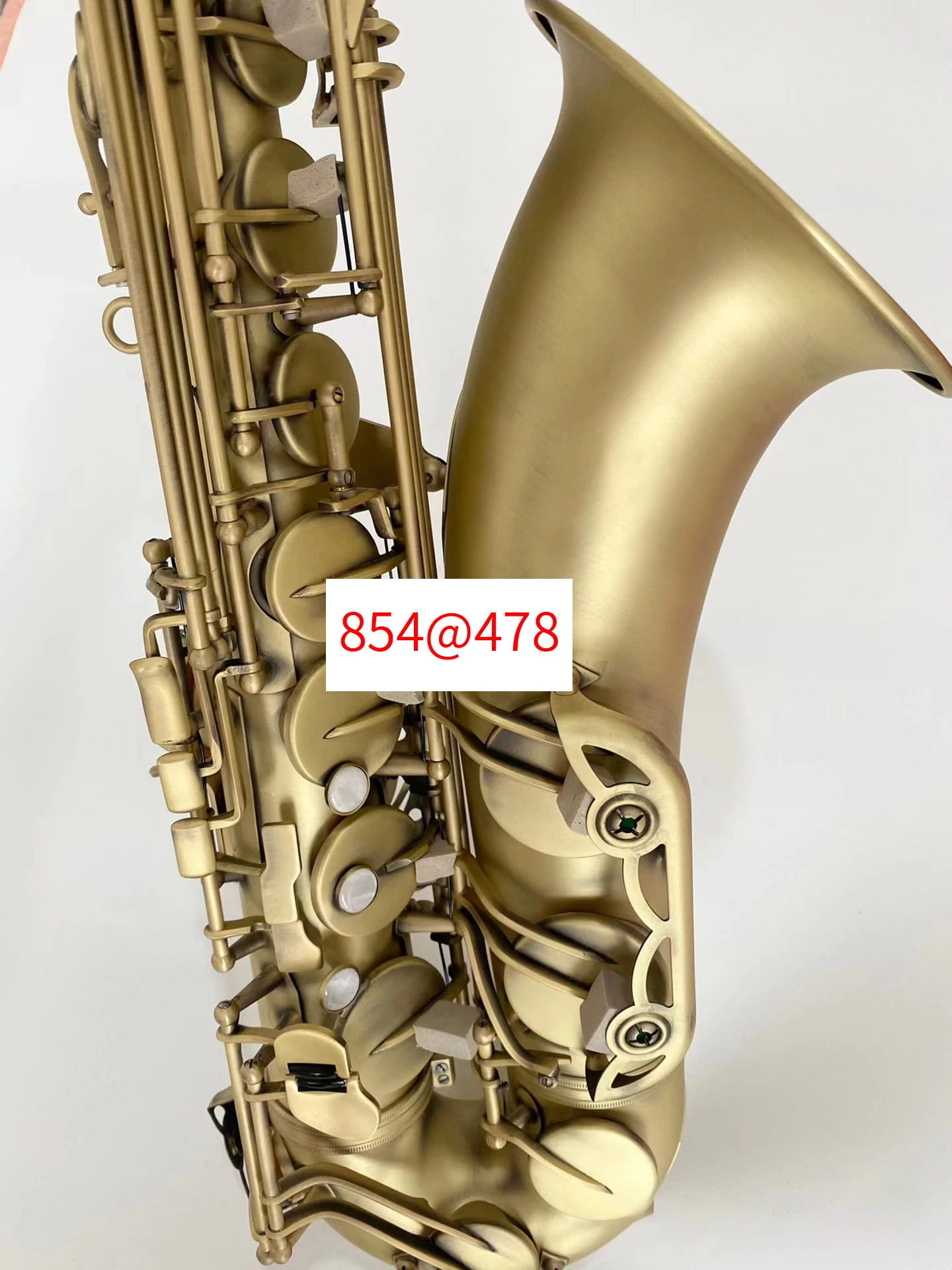 B-flat professional Tenor saxophone European matte craft engraving classic pattern professional-grade tone jazz instrument