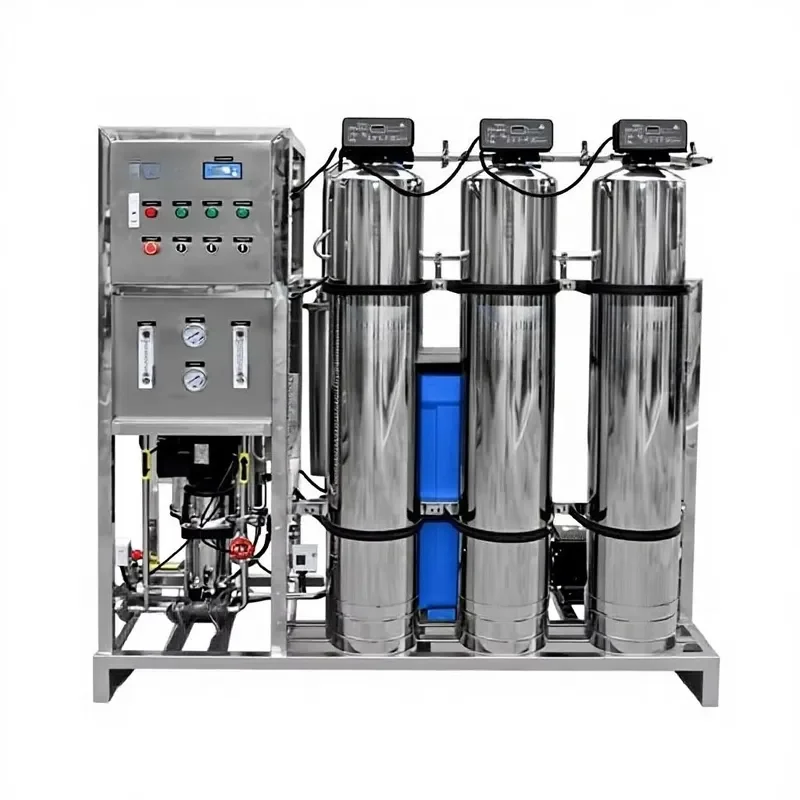 Stainless Steel 1000LPH Fully Automatic 5-Stage Water Purifier System High Quality RO Filter Equipment Industrial Water