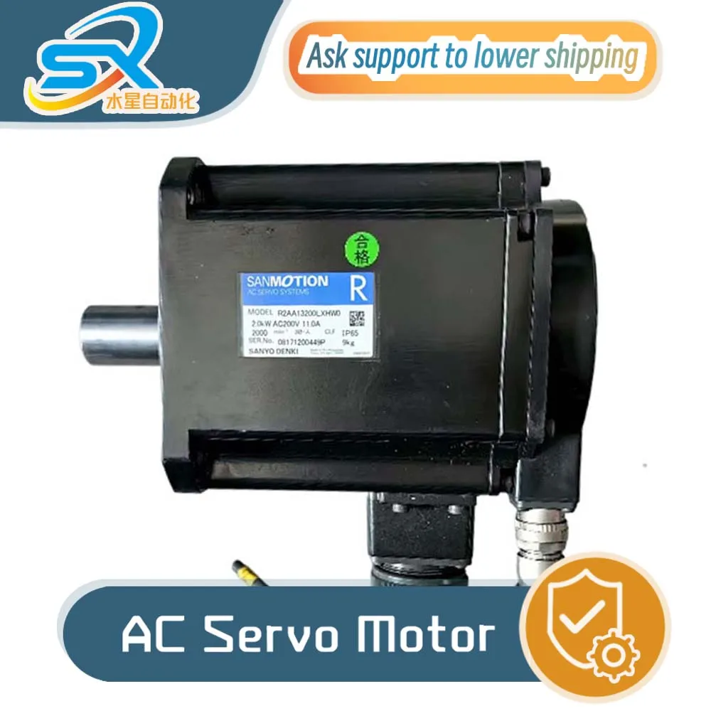 

Sanyo AC Servo Motor R2AA13200LXHW0 2000w Provide Photos And Videos Photo Shipment Please inquire