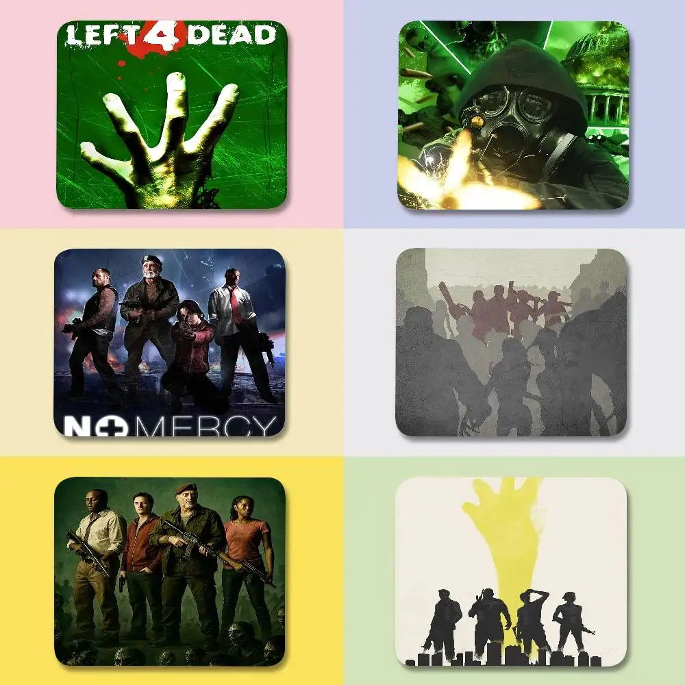 Classic Game L-Left 4 Deads PC Small Keyboard Table Mats Mouse Pad Locking Edge Gabinete Mausepad Computer Mat Gaming Office