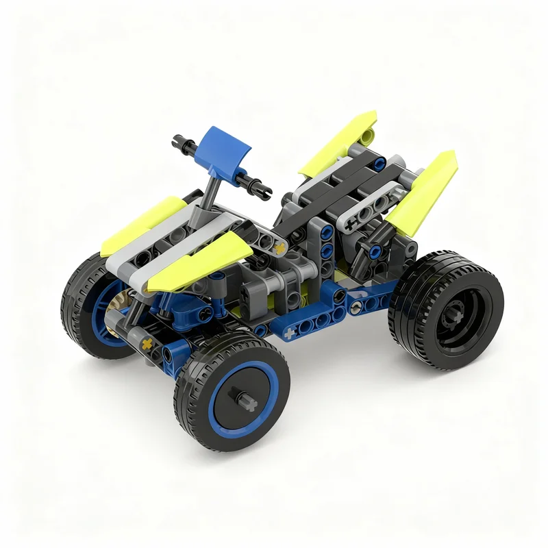 199pcs MOC Quad Technical Model Building Blocks Construction Toy Christmas Gifts DIY Creative Idea Education Assemble Birthday