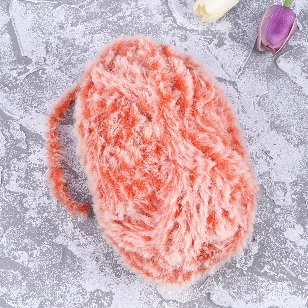 

2Pcs Imitation Wool Soft Super Yarn Eyelash Yarn for Hand Crochet Knit Scarfs Hats Blankets Acrylic Premium Anti-Pilling Warm