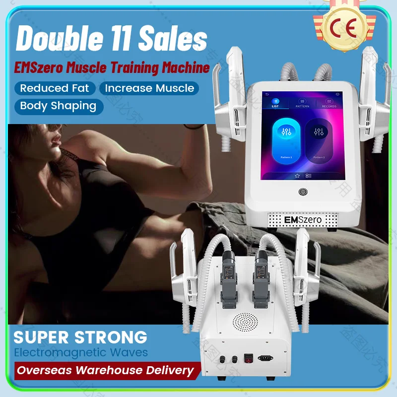 

EMS Body Slimming Machines RF Building Muscle Stimulator Buttock Lifting EMSzero Sculpting Fat Removal Equipment