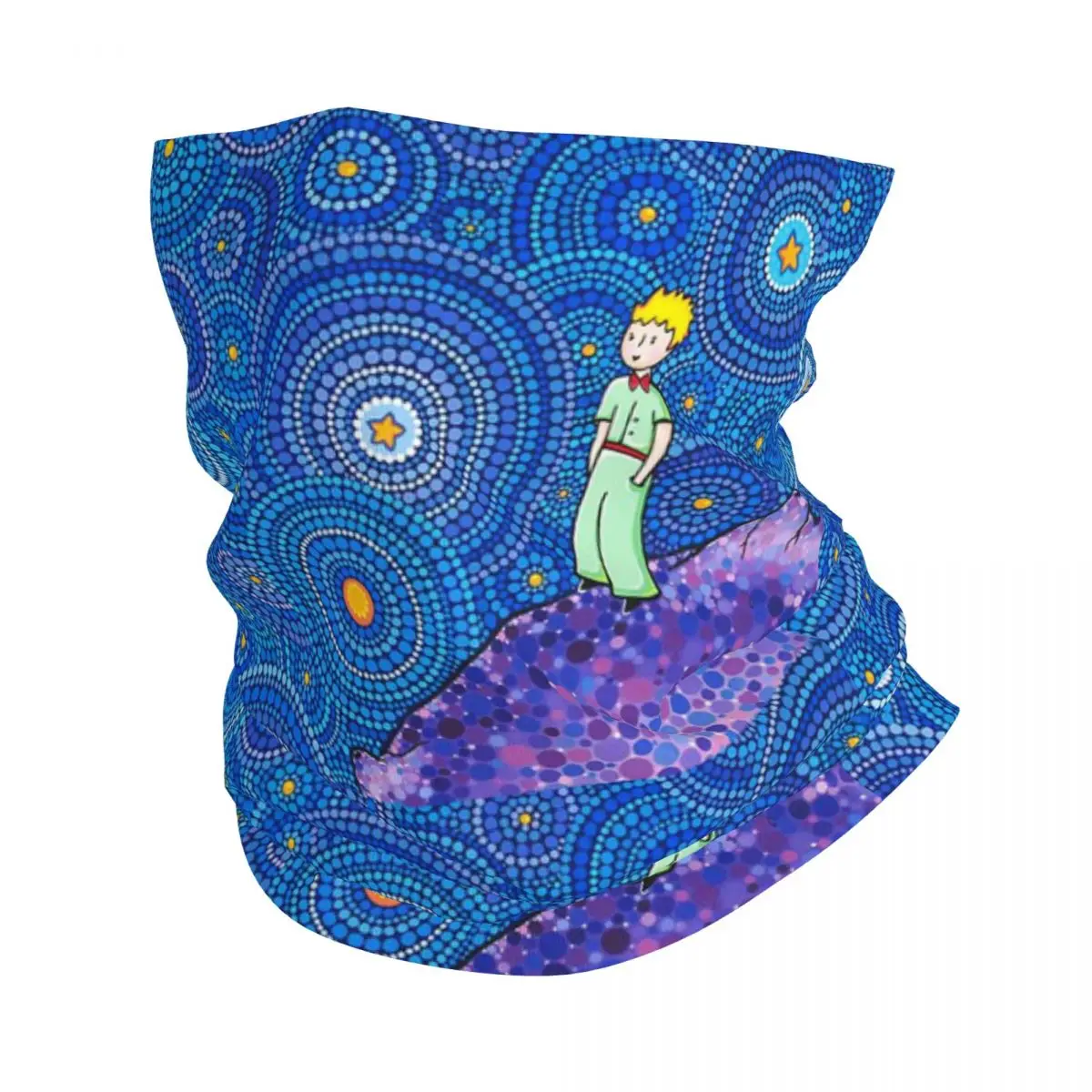 Der kleine Prinz Winter Stirnband Hals wärmer Wandern Laufrohr Schal le petit Prinz Französisch Fiktion Gesicht Bandana Gamasche