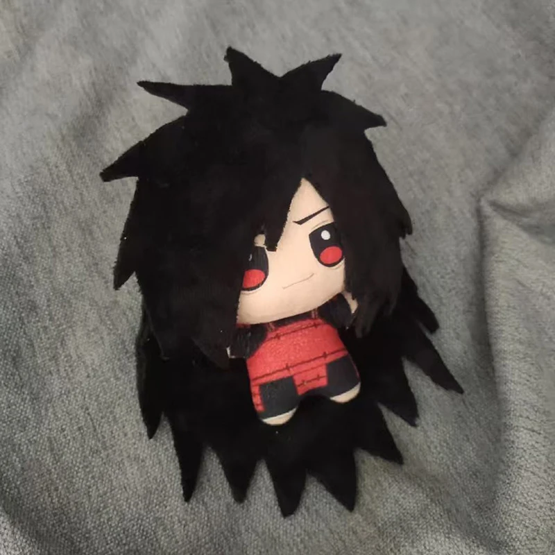 10cm Naruto Madara Uchiha Plüsch-Schlüsselanhänger Niedliche Anime-Baumwollpuppe Dopamin-Stofftier Sammlerfigur Perfektes Geschenk für Anime-Fans
