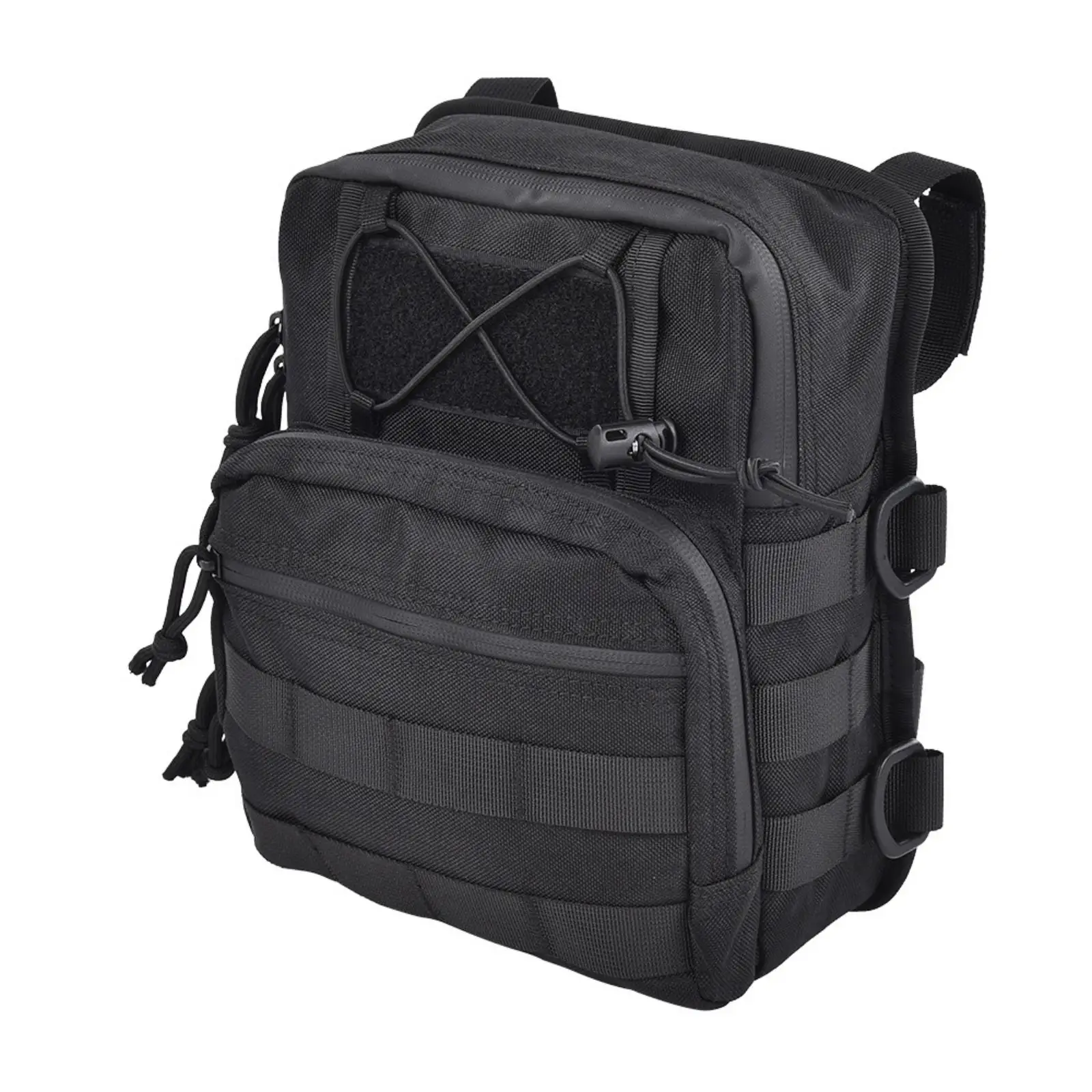 Motorcycle Storage Bag Structured Motorcycle Luggage Bag with Storage Compartments Multi-Compartment for Daily Commuters