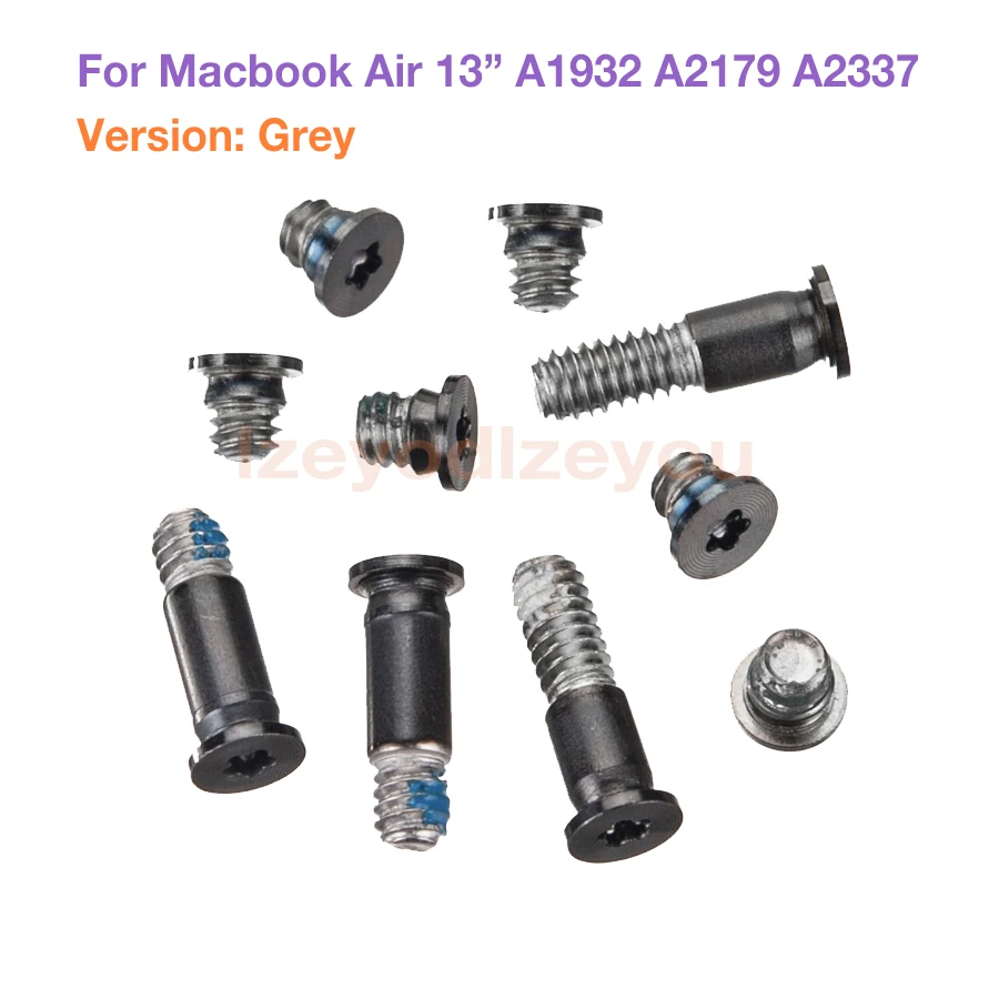 New Bottom Case Screws Set For Macbook Air 13\