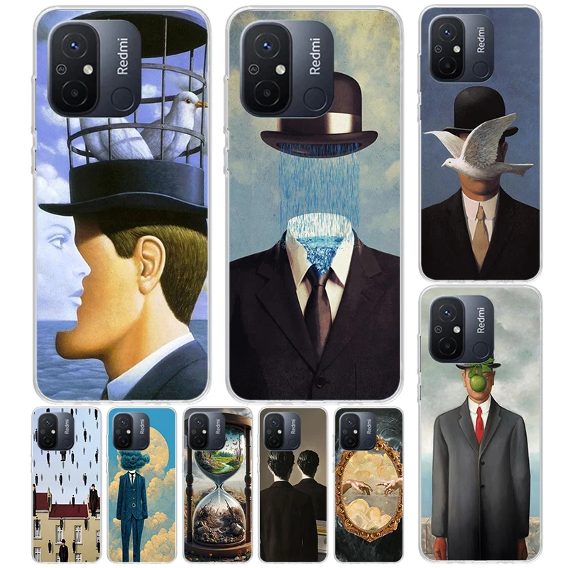 Чехол Rene Magritte Art для Xiaomi Redmi 13 13C 14C 12 12C 10 10C 9 9C 9T 9A, чехол для телефона 10A 8A 8 7A 7 6A 6 K80 K70 K60 K20 K40 Чехол Rene Magritte Art для Xiaomi Redmi 13 13C 14C 12 12C 10 10C 9 9C 9T 9A, чехол для телефона 10A 8A 8 7A 7 6A 6 K80 K70 K60 K20 K40