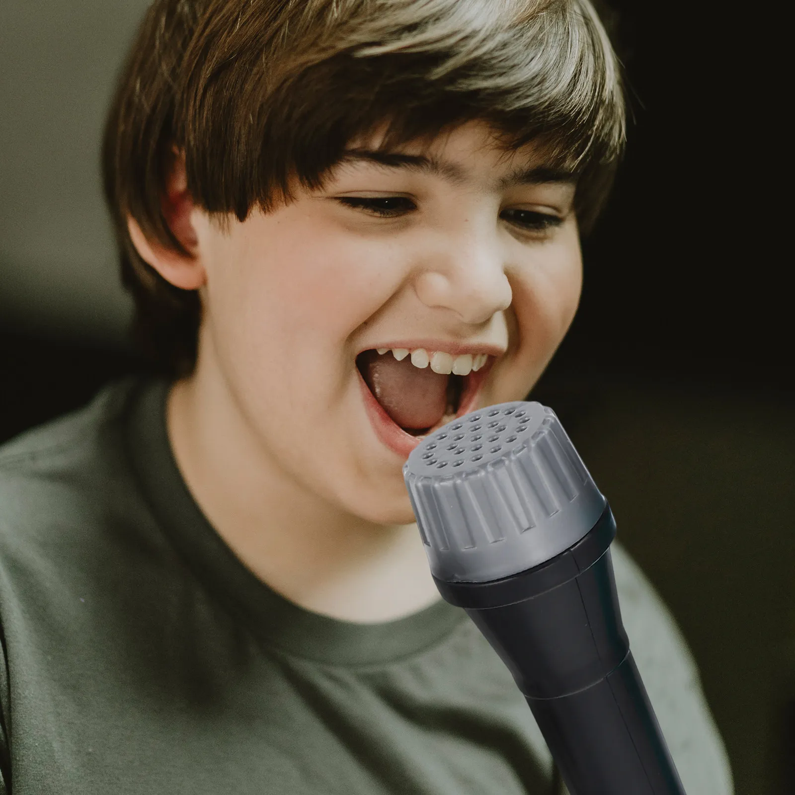 

Набор из 10 пластиковых игрушечных микрофонов: забавный приз для детей, для праздничных вечеринок, для ролевых игр в пение, развивающий подарок