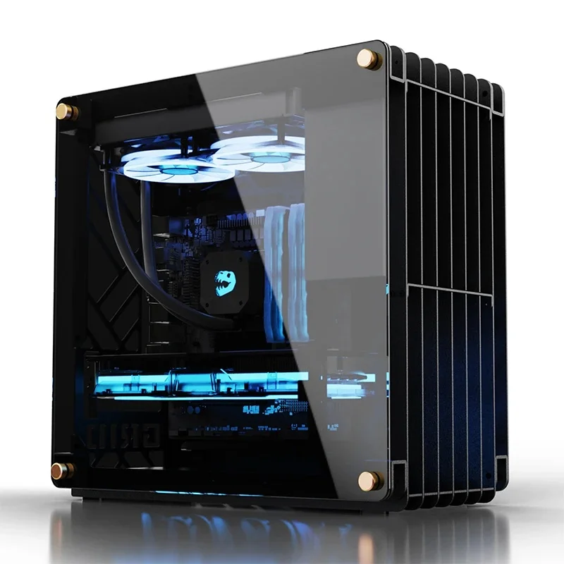 Custom Computer Atx Gaming Chassis Gaming Box for Desktop for md Platform Z790 Z690 I7 14700k I9 14900kf 14900 14900ks