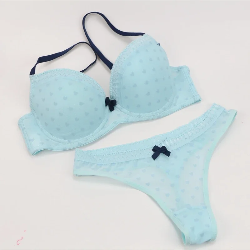 نوفيل سلس المرأة الشعور بالملابس الداخلية فستان شفاف BC كوب عارية الذراعين إغلاق البرازيلي مجموعات رفع مثير الدانتيل الملابس الداخلية